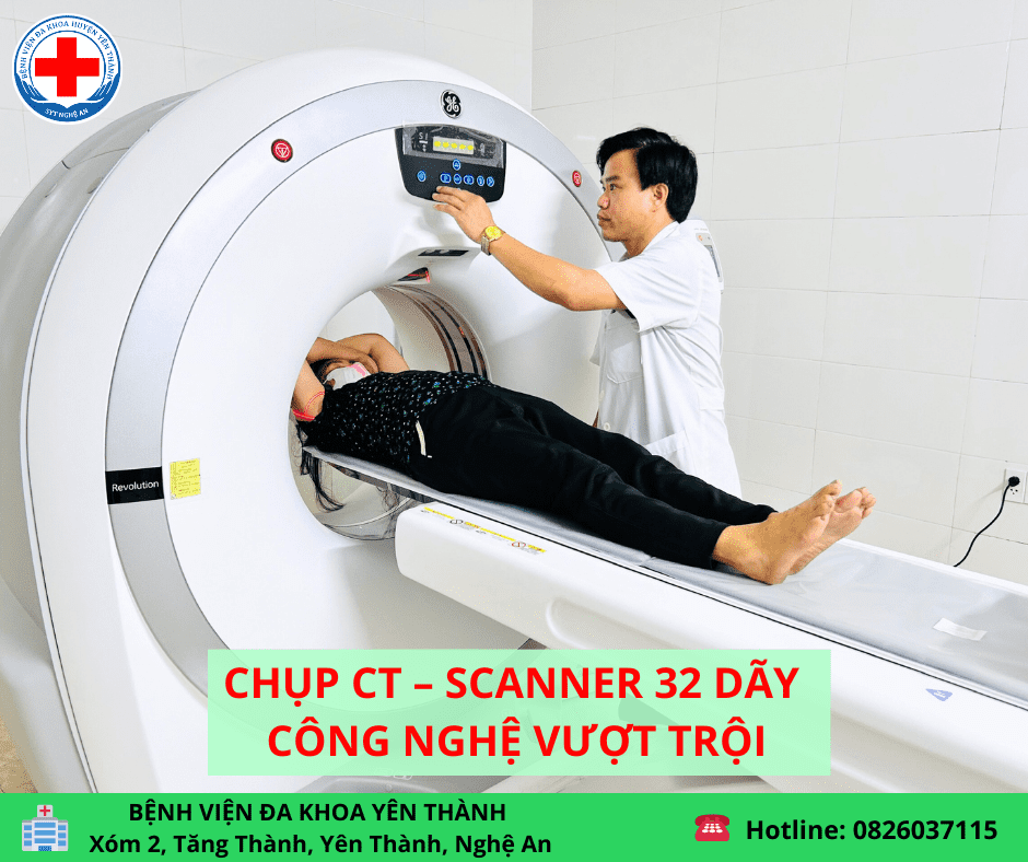 Hình ảnh chuẩn bị bệnh nhân chụp CT